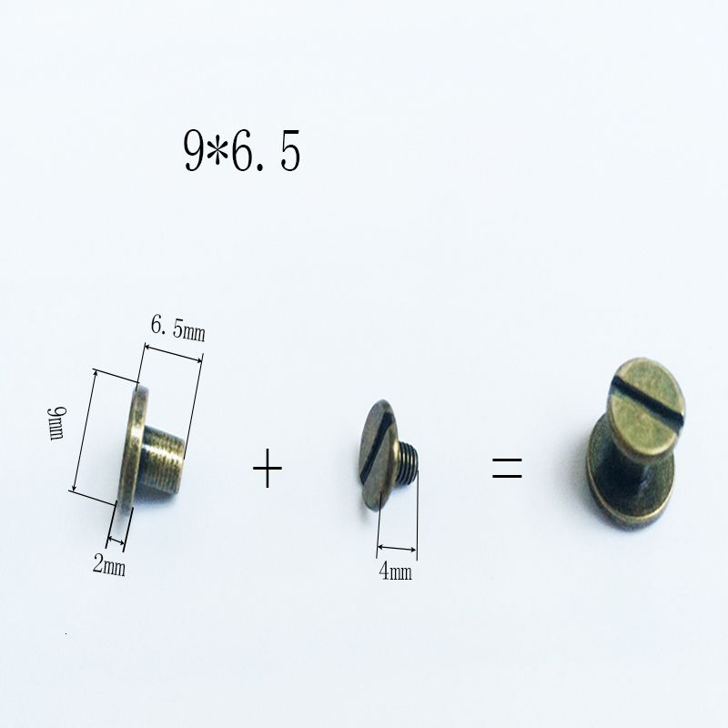 Bronze 9x6.5mm