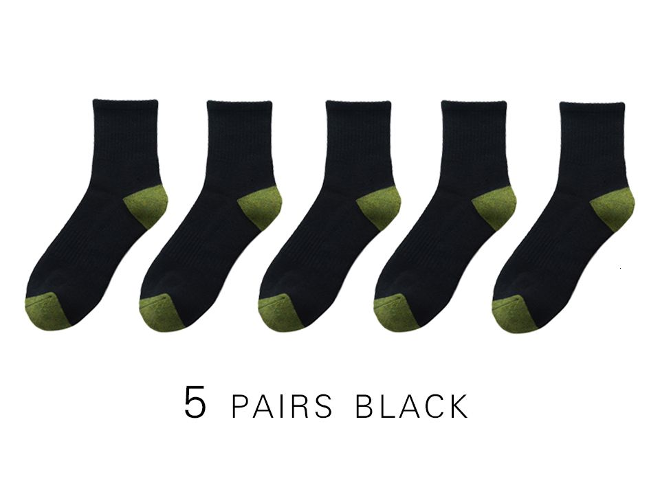 5pairs black