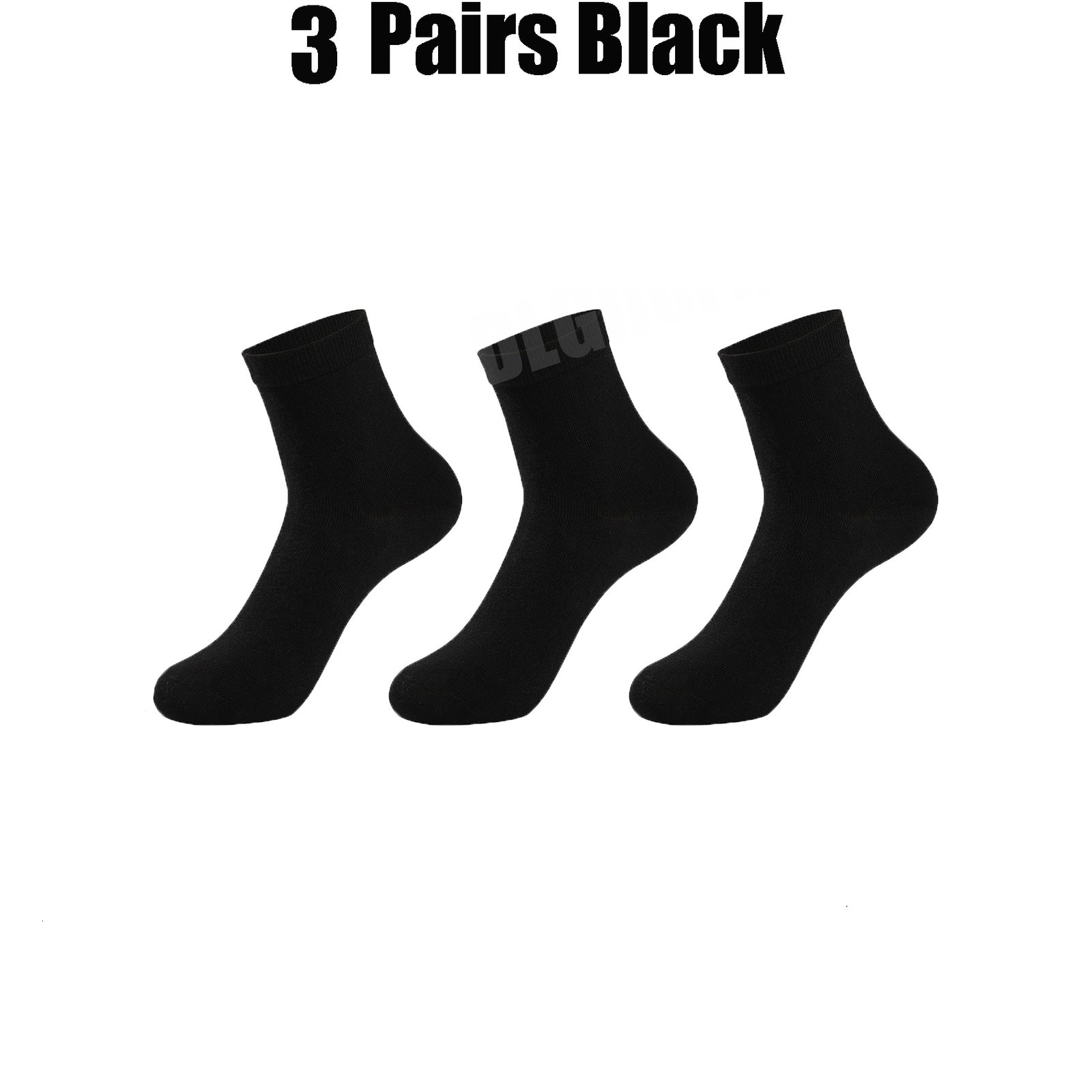 3 PPairs Black