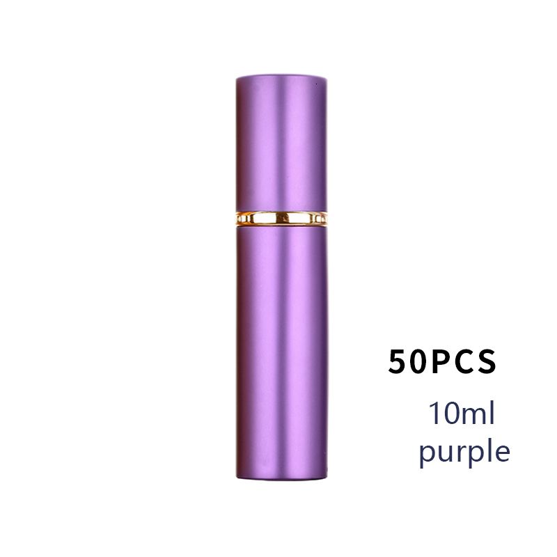 50pcs Purple-Metal-10ml