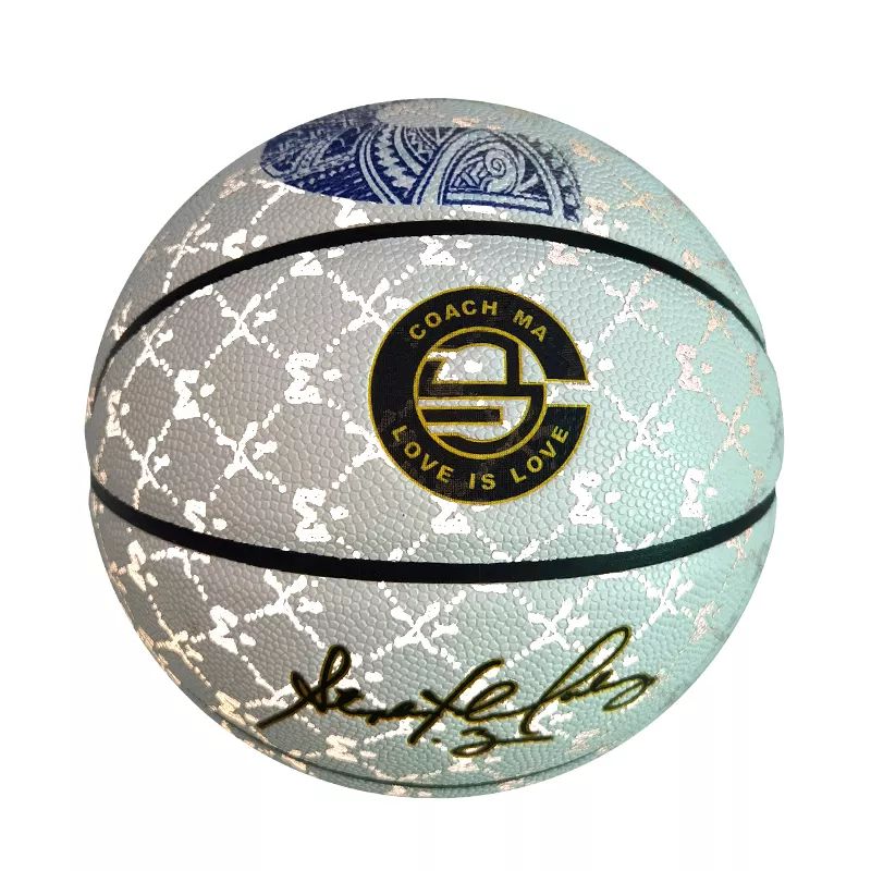Palline Dimensioni 7 Basket In Pelle Bianca Personalizzata Con Il Tuo Logo  Taglia 5 Palla Da 13,92 € | DHgate