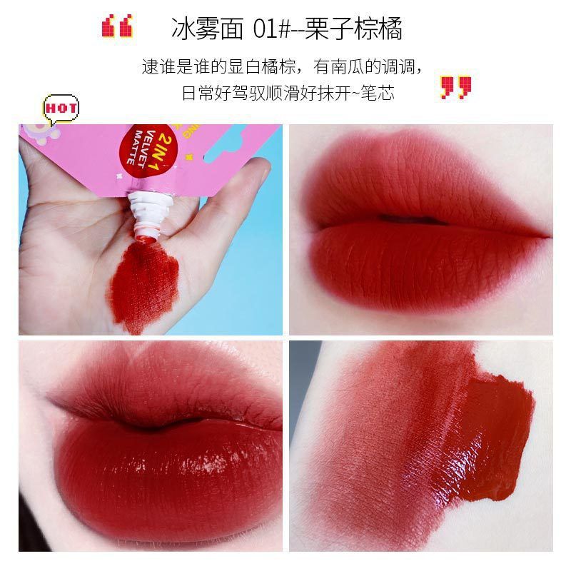 Lip Gloss Korean Cosmetics Kawaii Jelly Pudding Lipgloss Watering