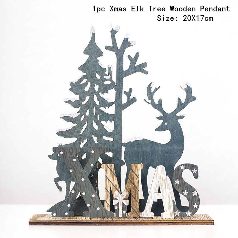 94-Xmas Elk Tree