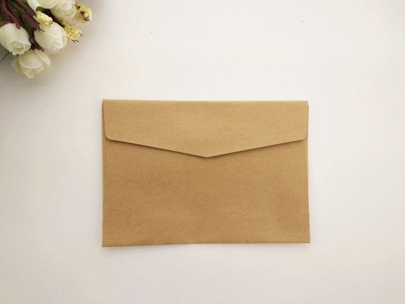 Enveloppe de papier kraft 10pcs