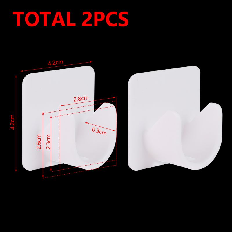 2pcs white 4.2cm