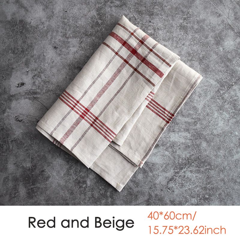 Rood en beige