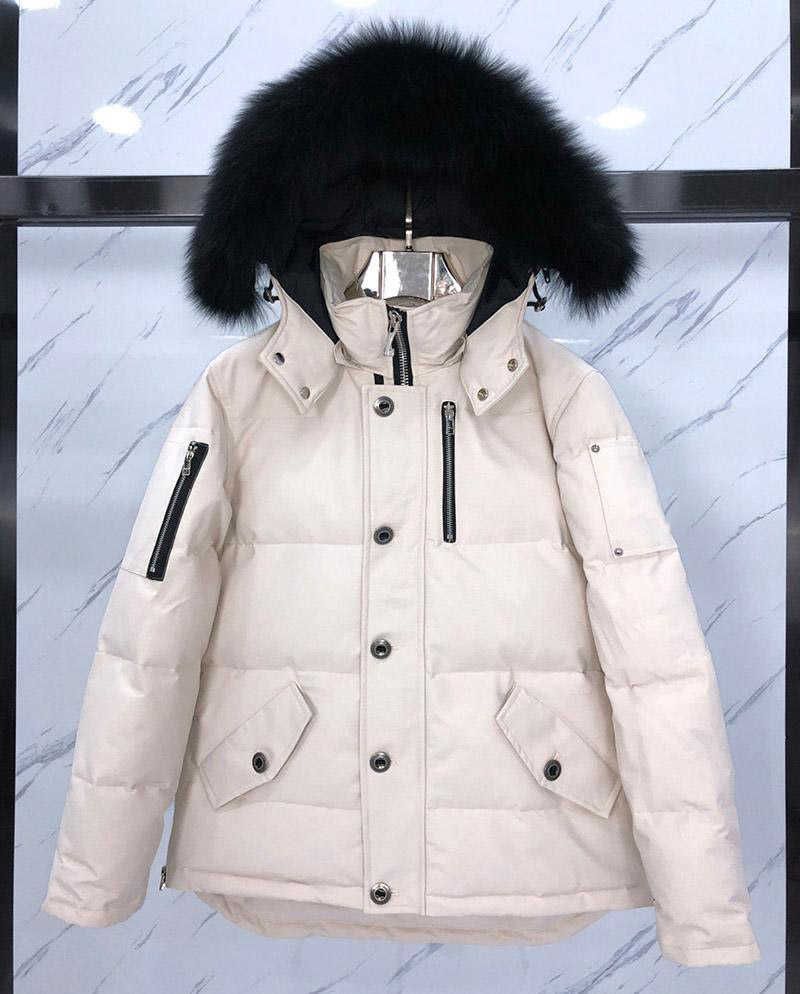 men&#039;s white/black fur