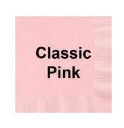 Classic Pink Napkins