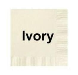 Custom Ivory Napkins