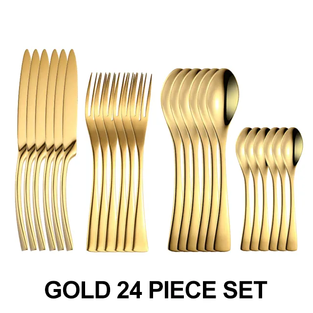 Ensemble d'or 24 PCS