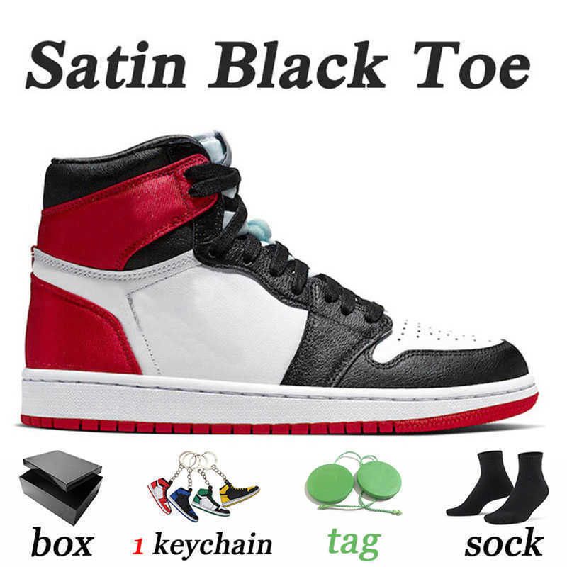 B34 36-46 Satin Black Toe