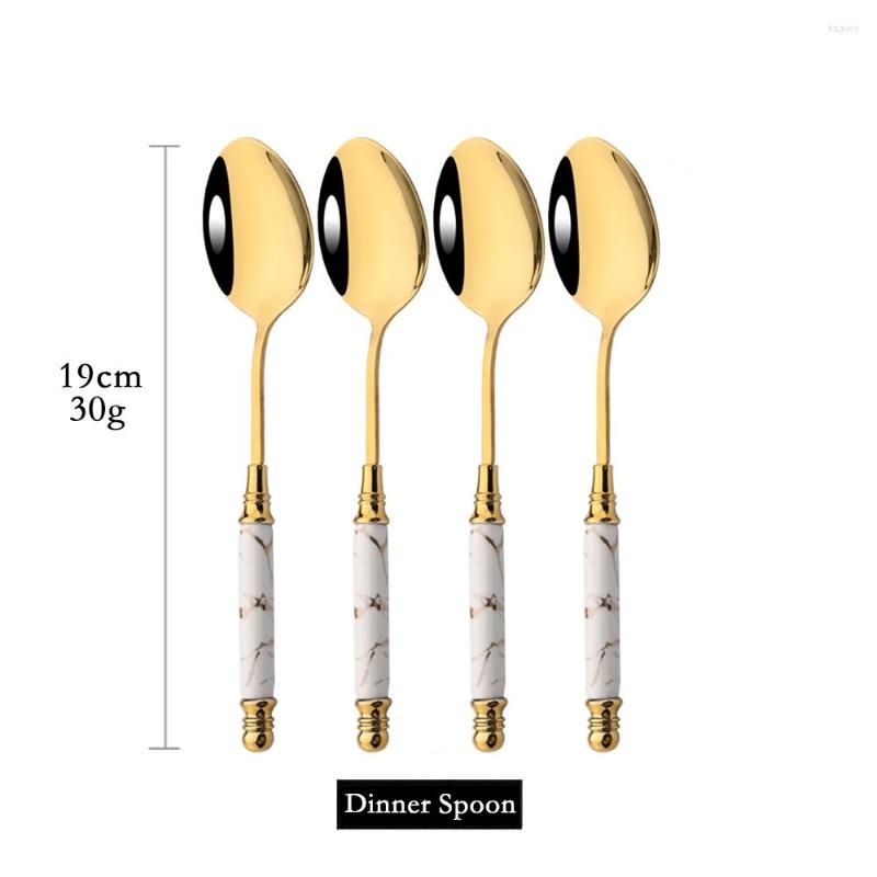 4Pcs Dinner Spoon