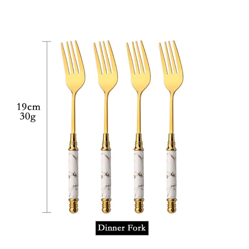 4Pcs Dinner Fork