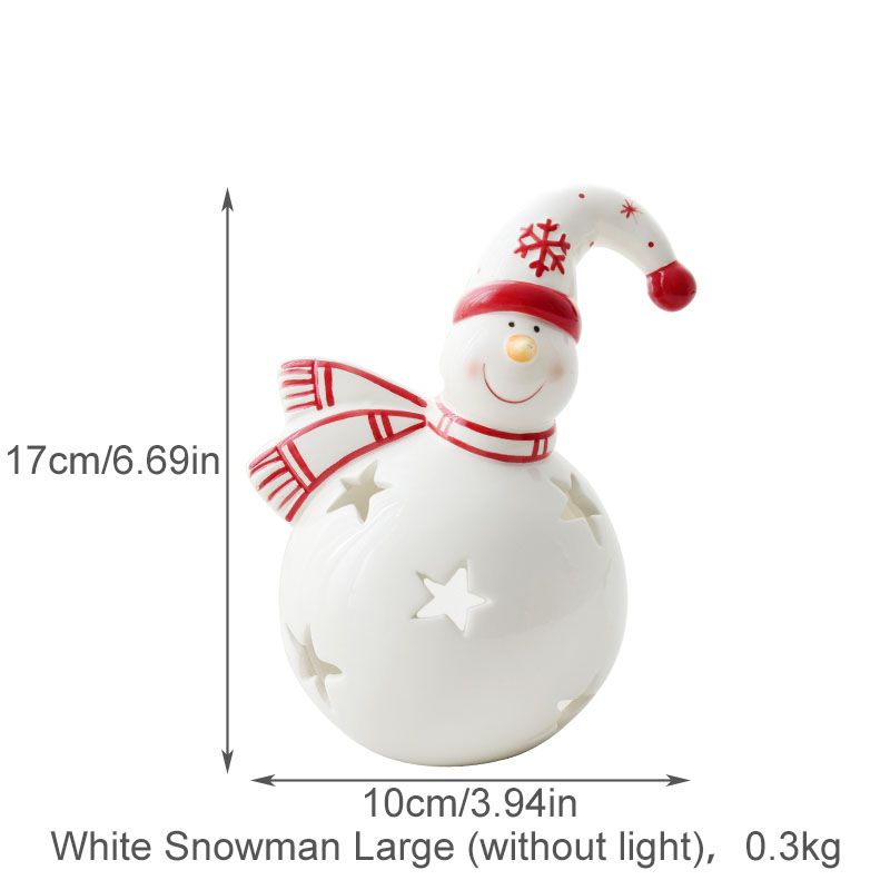 Snowman bianco grande