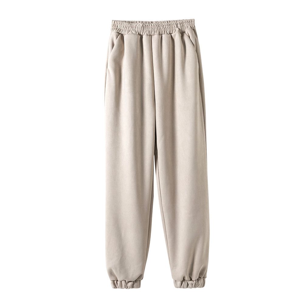 Pantaloni solo-beige