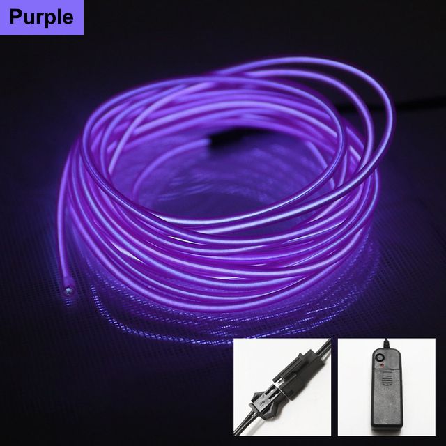 Purple LED light