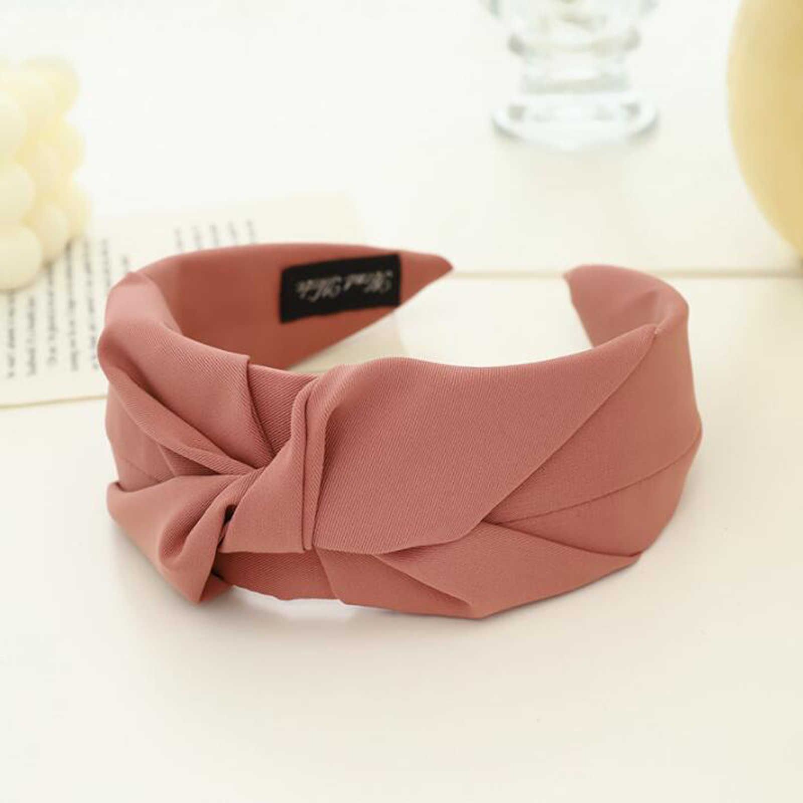 Coral Red Hairband.