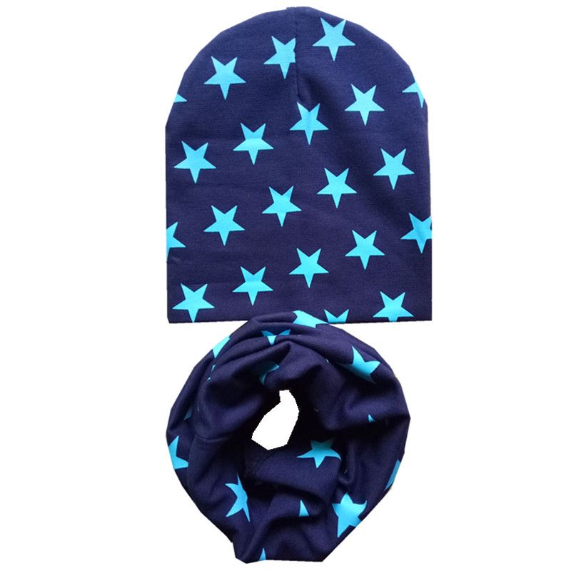 navy blue star set