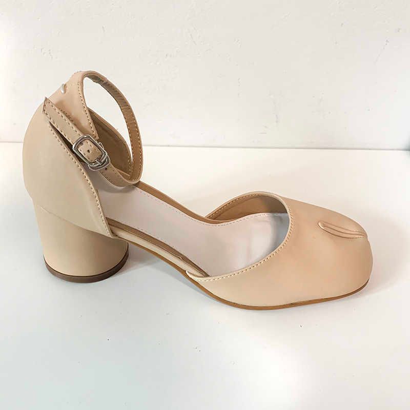 Sandali beige da 6 cm