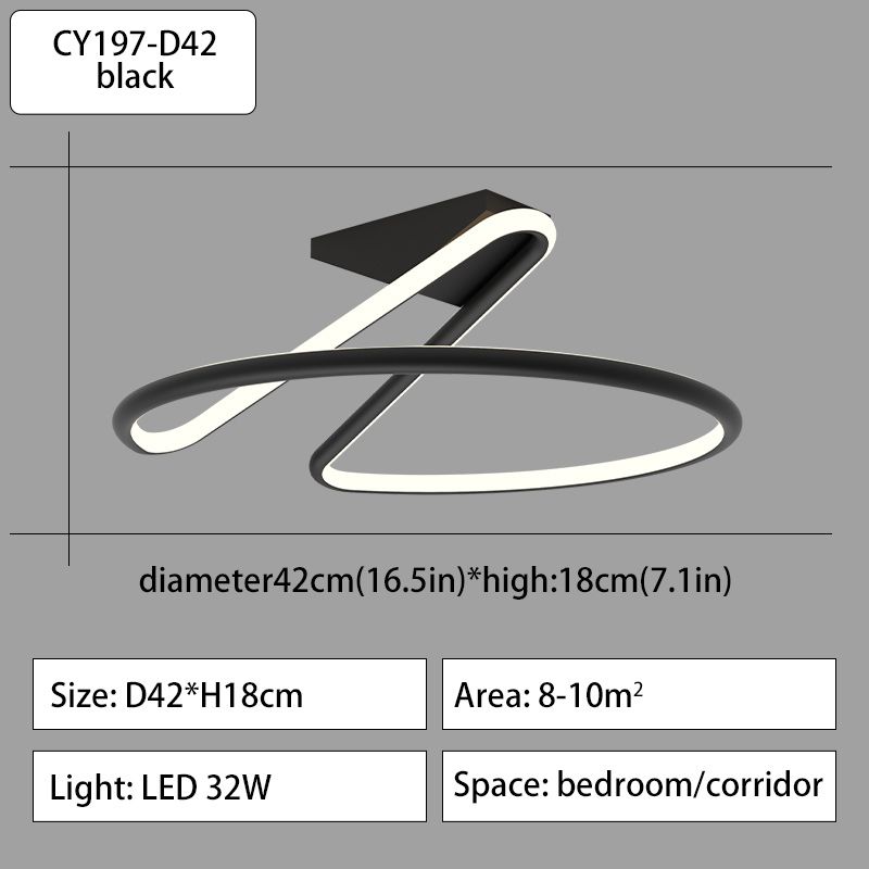 D42cm svart varm vit