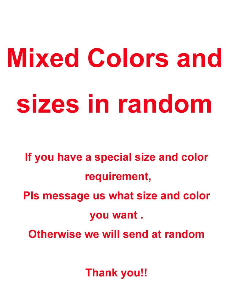 Mixed color and size