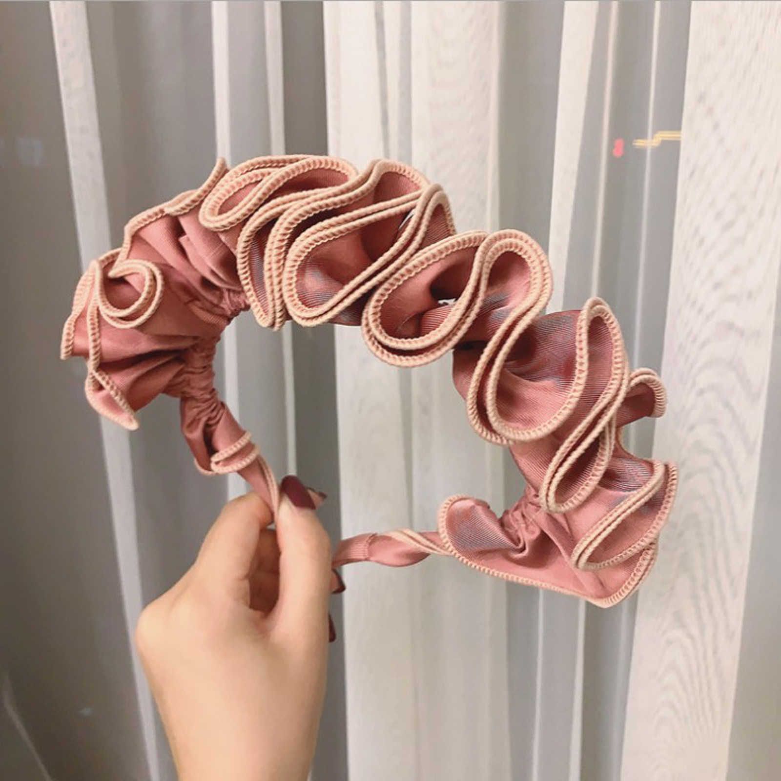 Pink Hairband.