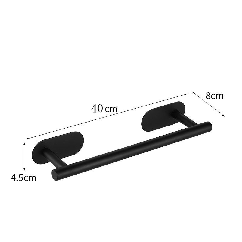 Black Towel Bar