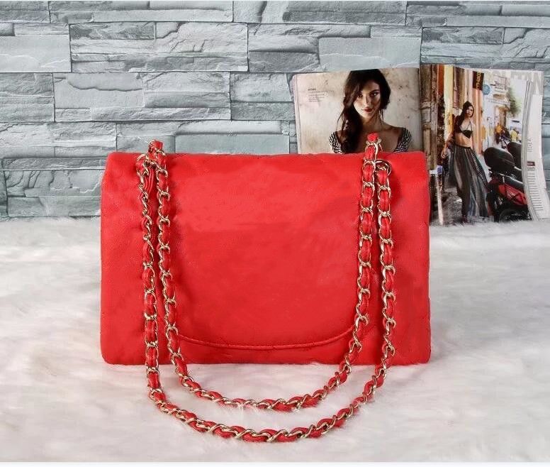 red bag Gold hardware