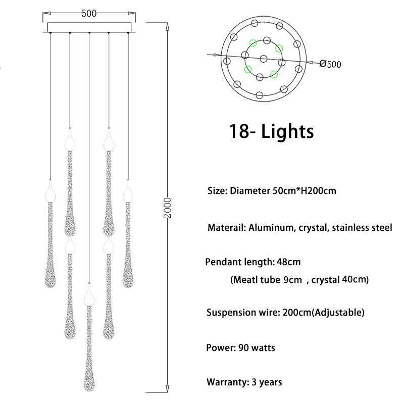 18 lights(Freely) Cold White