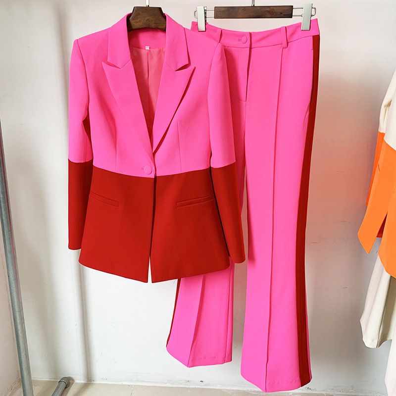 pink suit