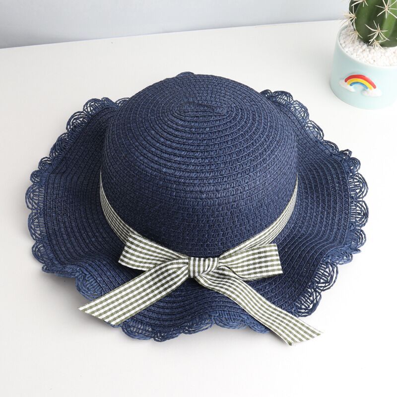 Sombrero único azul marino