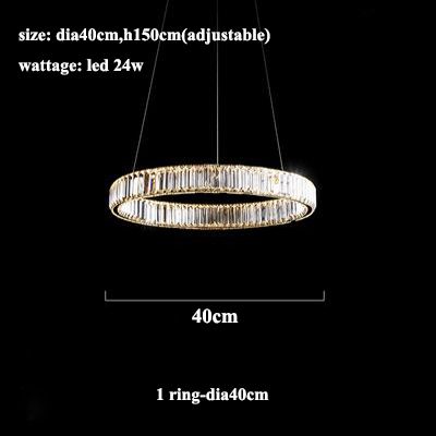 Dia40 cm weißes Licht (6000k) Goldlampe