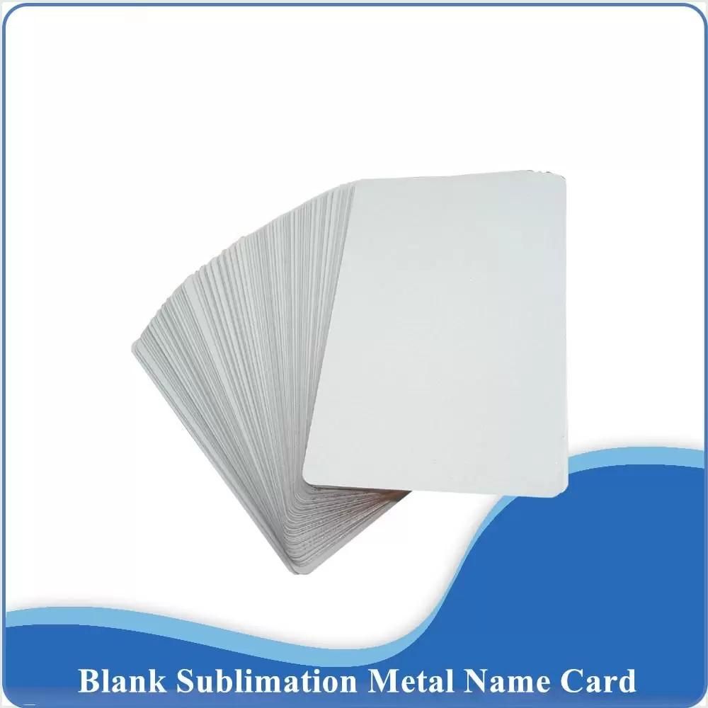 sublimation business card blanks white name