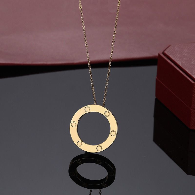 4#With Box#Gold Necklace