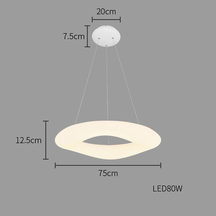 Dia-75 cm warm wit