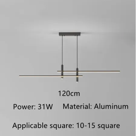 Black 120 cm Lumi￨re neutre 4000K