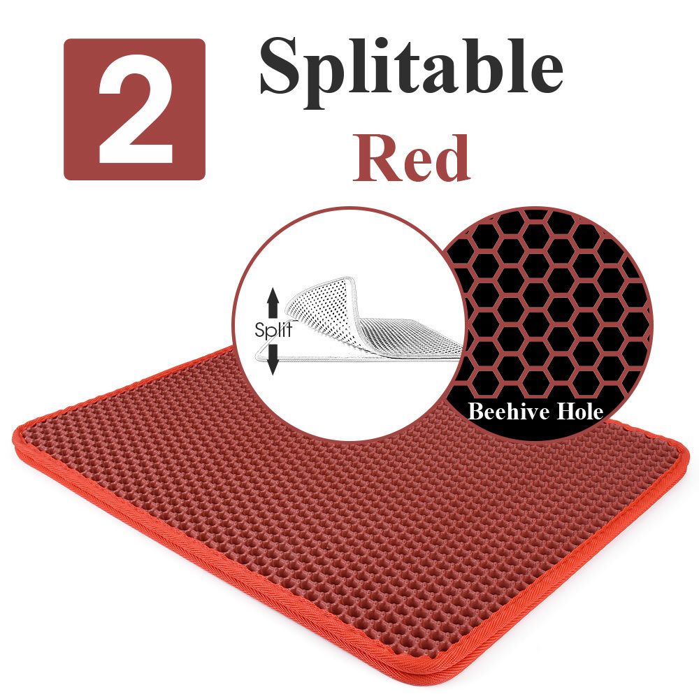 Split Red-55x75cm