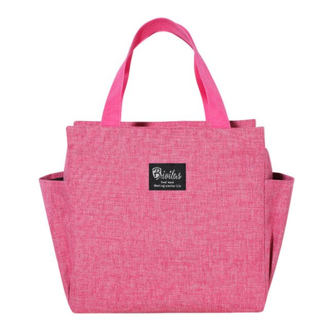 roze rode tas