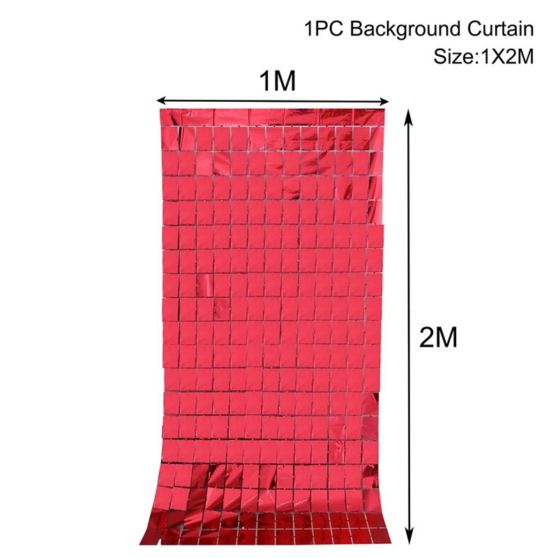 1M × 2M أحمر