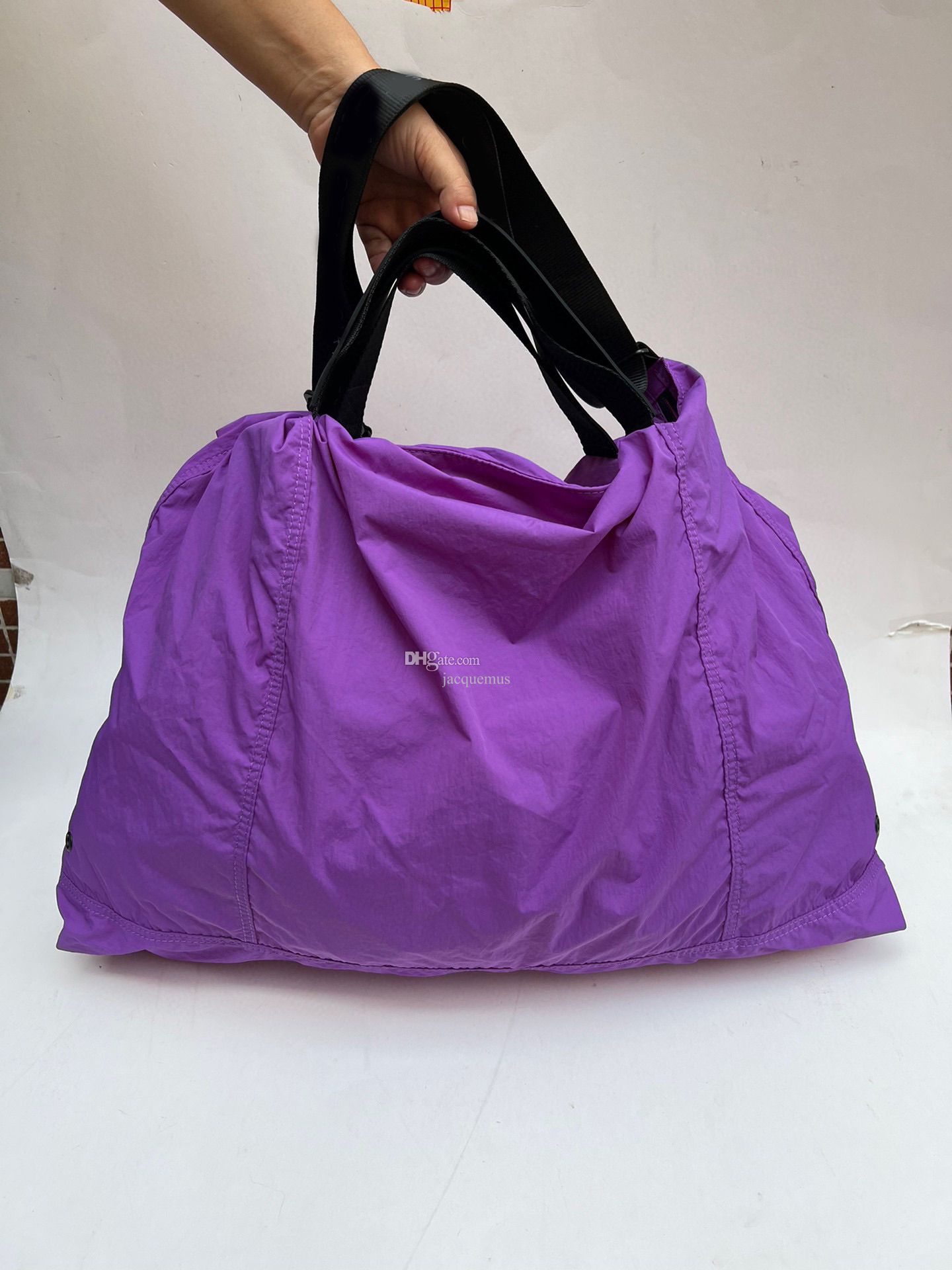 Extra Large Tote Bags Shoulder Bag Stella Mccartney Purple Puffy Big