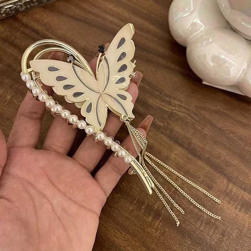 Butterfly Tassel Clip