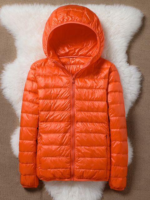 orange hooded