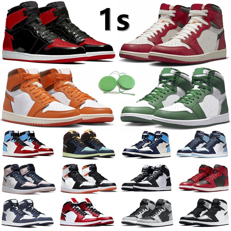 1 1s Mens Basketball Shoes Sneaker Lost Found Gorge Green StarFish Bred ...
