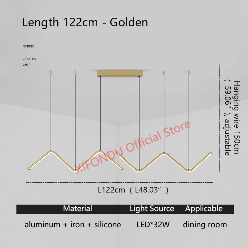 L122CM - Golden Warm White