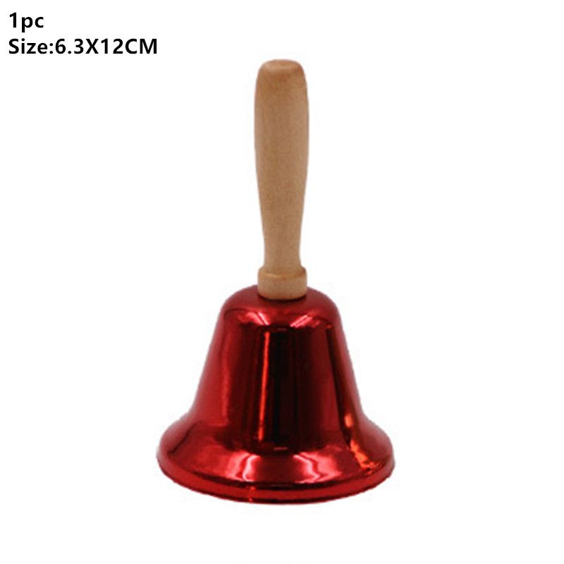 1pc red bell-wood