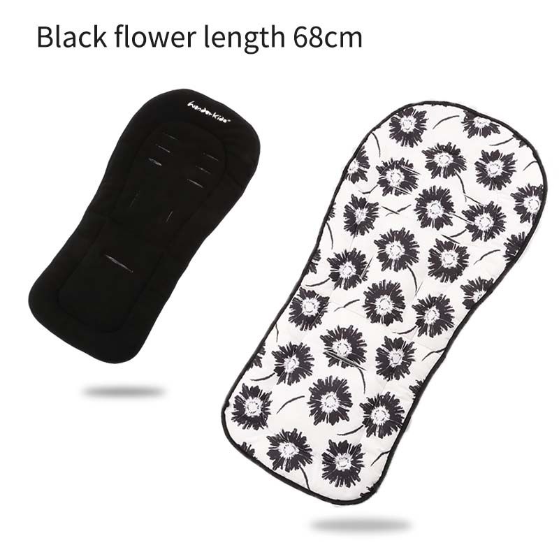 Черный цветок 68см