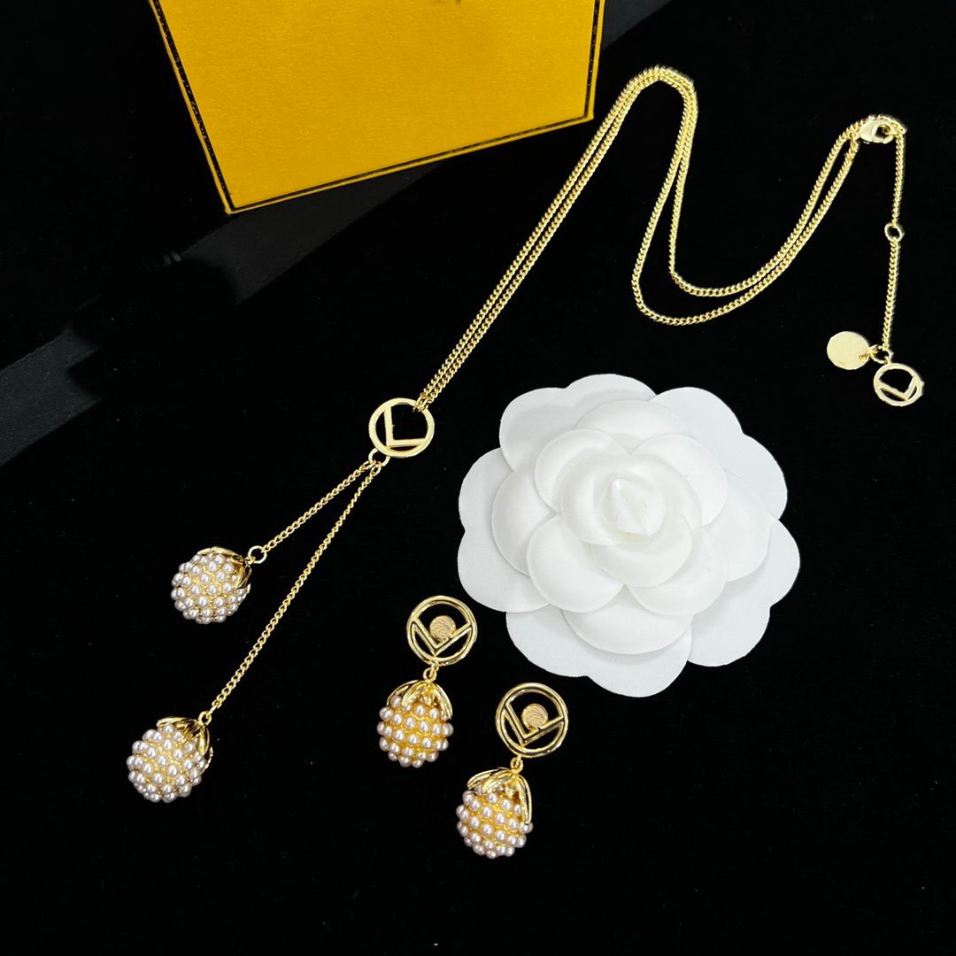 2pcs- 70 necklace earring