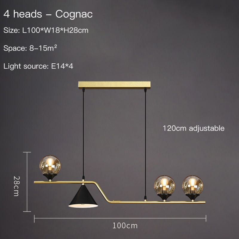 Gold-4Heads Cognac White Light