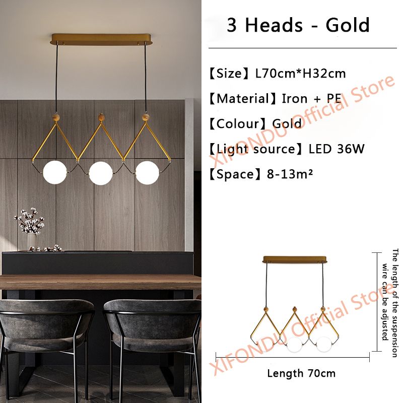 3 Heads - Gold Changeable