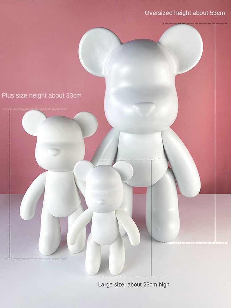 Large Size Diamond Bearbrick 53cm Big Toy Mold Doll High Quality